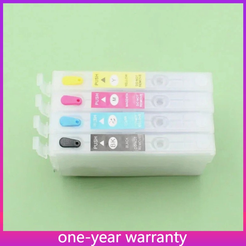 T3100 T5100 4PC Refillable Ink Cartridge For Epson T3170 T3160 Printers