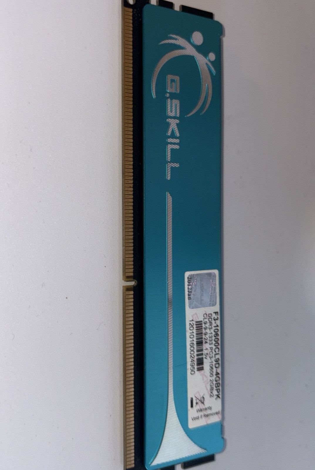 G.Skill PC3-10600 DDR3-1333 SDRAM RAM (2GB) Desktop Memory