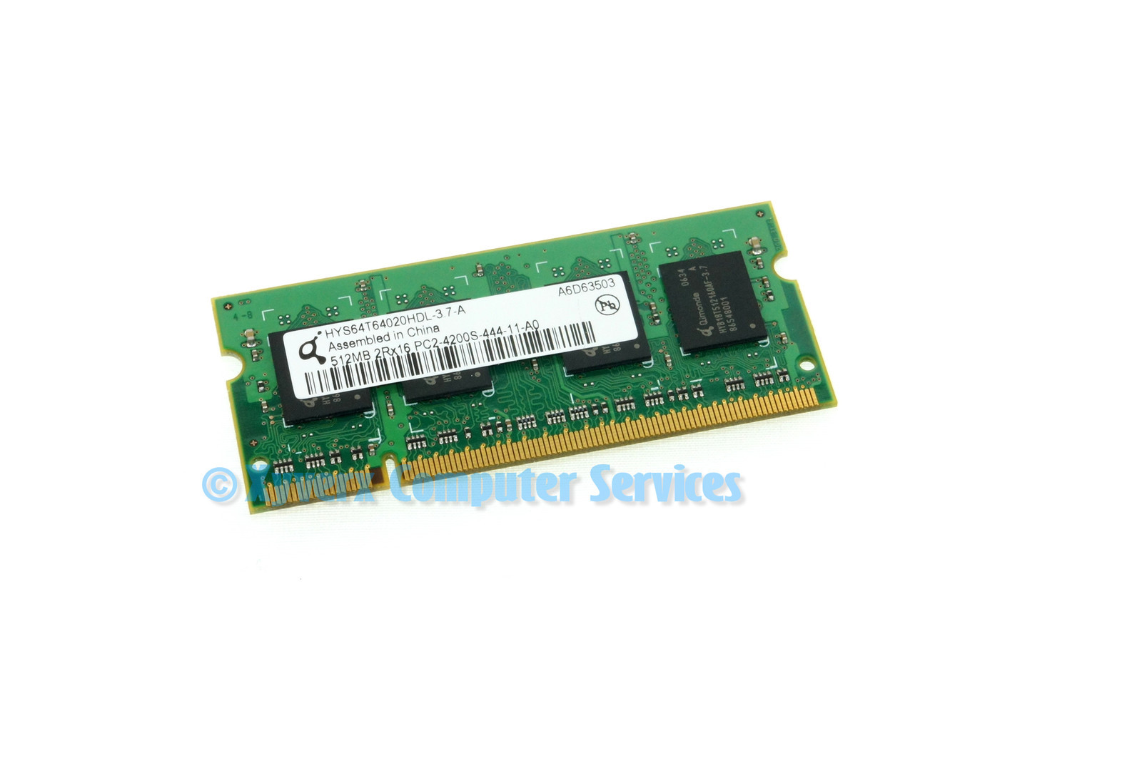 HYS64T64020HDL-3.7-A QIMONDA LAPTOP MEMORY 512MB PC2-4200S-444-11-A0 (A)(CA69)
