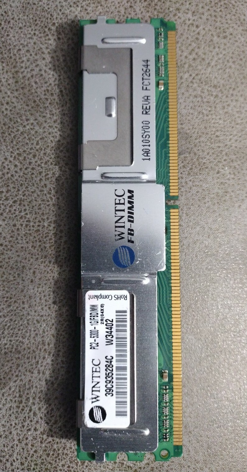 Wintec 1GB 39C935284C DDR2  PC2-5300 Server RAM Memory used in Good condition 