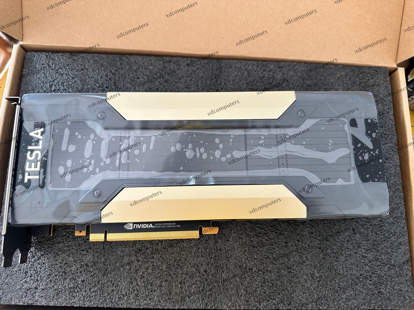 Original Nvidia Tesla V100 32GB GPU PCIE HBM2 Accelerator Graphics Card