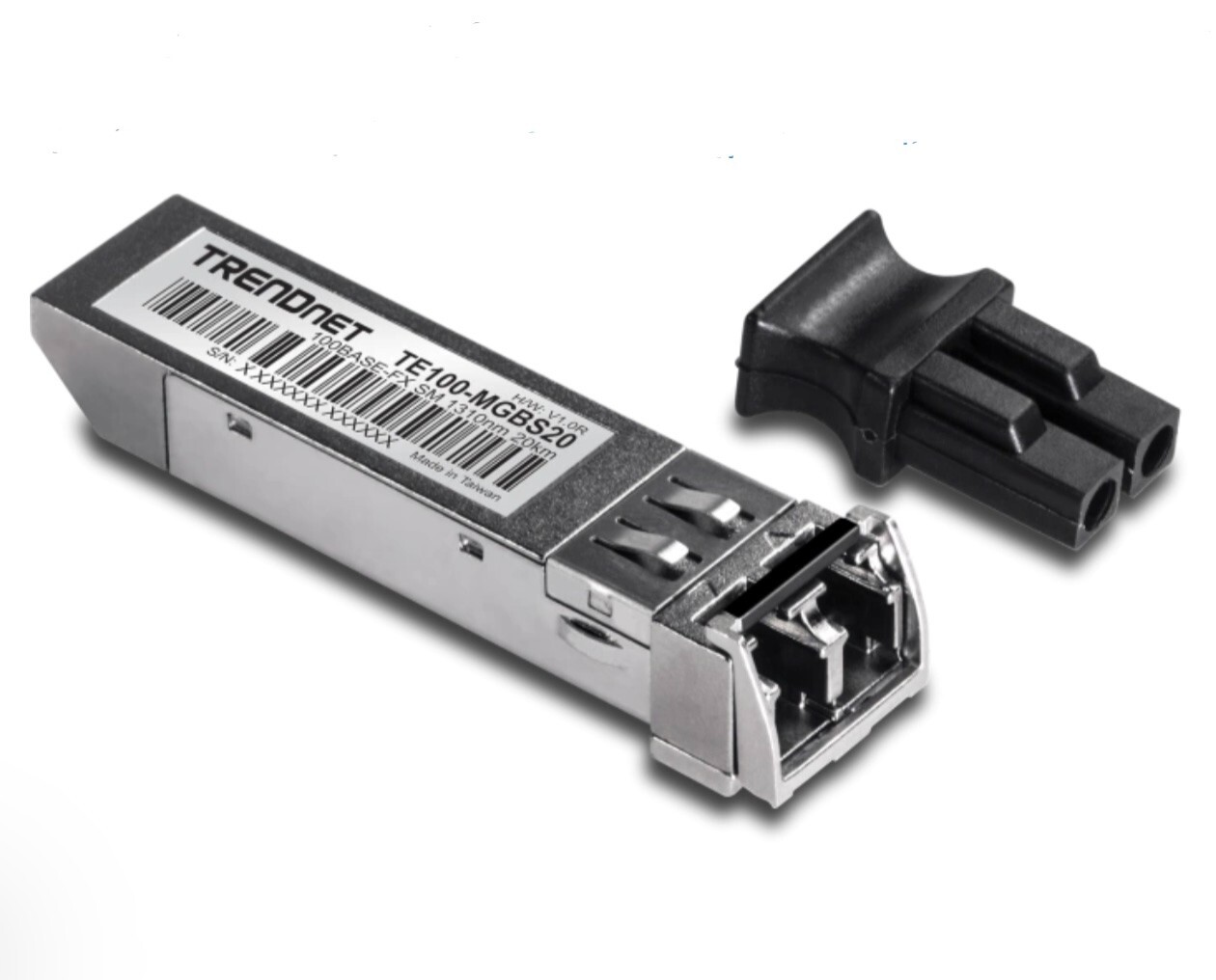 TRENDnet TE100-MGBS20 100Base-FX SFP Single-Mode LC Module NEW