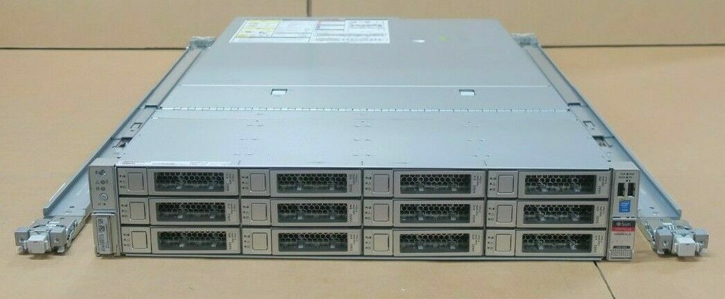 Sun Oracle X5-2L Server 2x Eight-Core E5-2630v3 2.4GHz 64GB Ram 48TB Storage