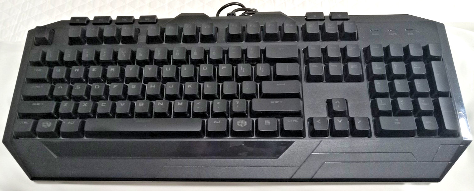 Cooler Master Devastator 2 Gaming Keyboard SGB-3031-KKMF1-US Red LED USB Black