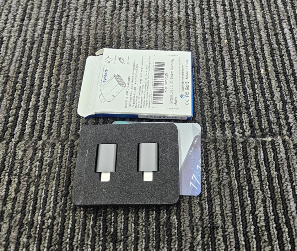 (QTY 8) Syntech Mark3 USB-C to USB OTG Adapter Type Data Transfer up 5Gbps