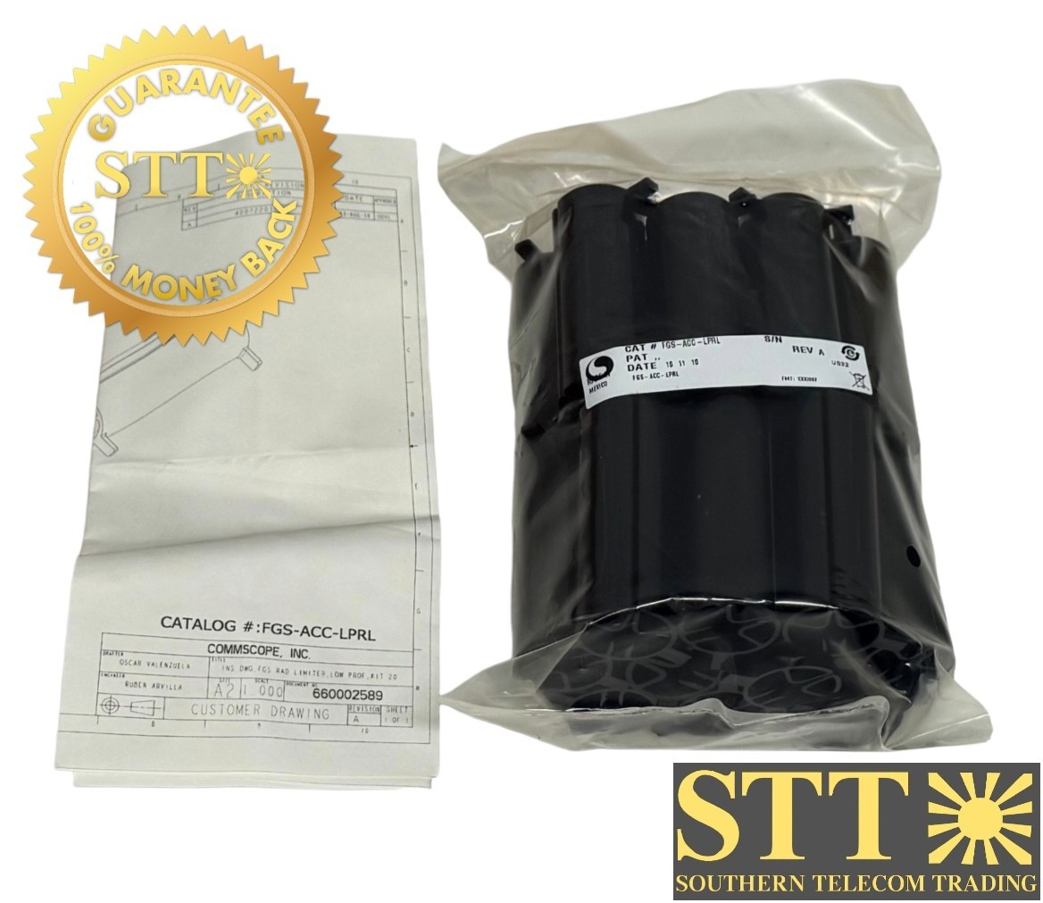 FGS-ACC-LPRL COMMSCOPE/TE/ADC FIBRGUIDE RADIUS LIMITER LOW PROFILE KIT OF 20 NEW