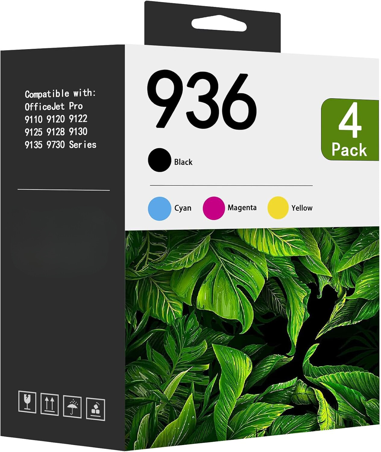 4Pack for hp 936 ink cartridges combo pack for OfficeJet Pro 9110b