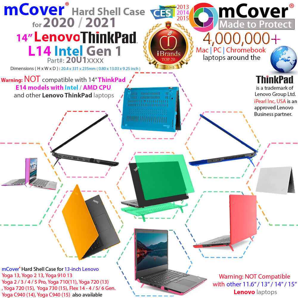 NEW mCover® Hard Case for 2020 2021 14