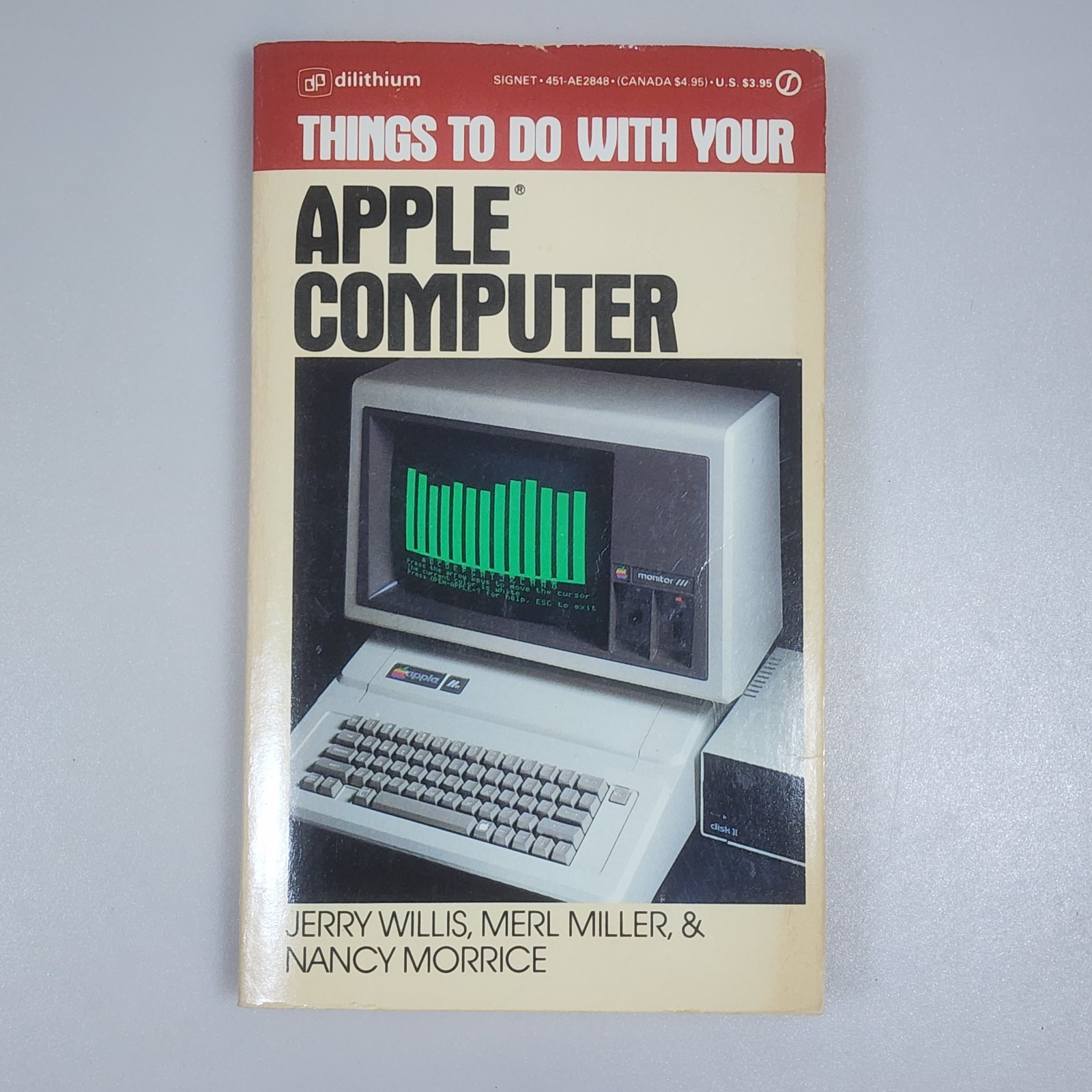 Vintage Things To Do With Your Apple Computer Paperback Book First Printing 1983