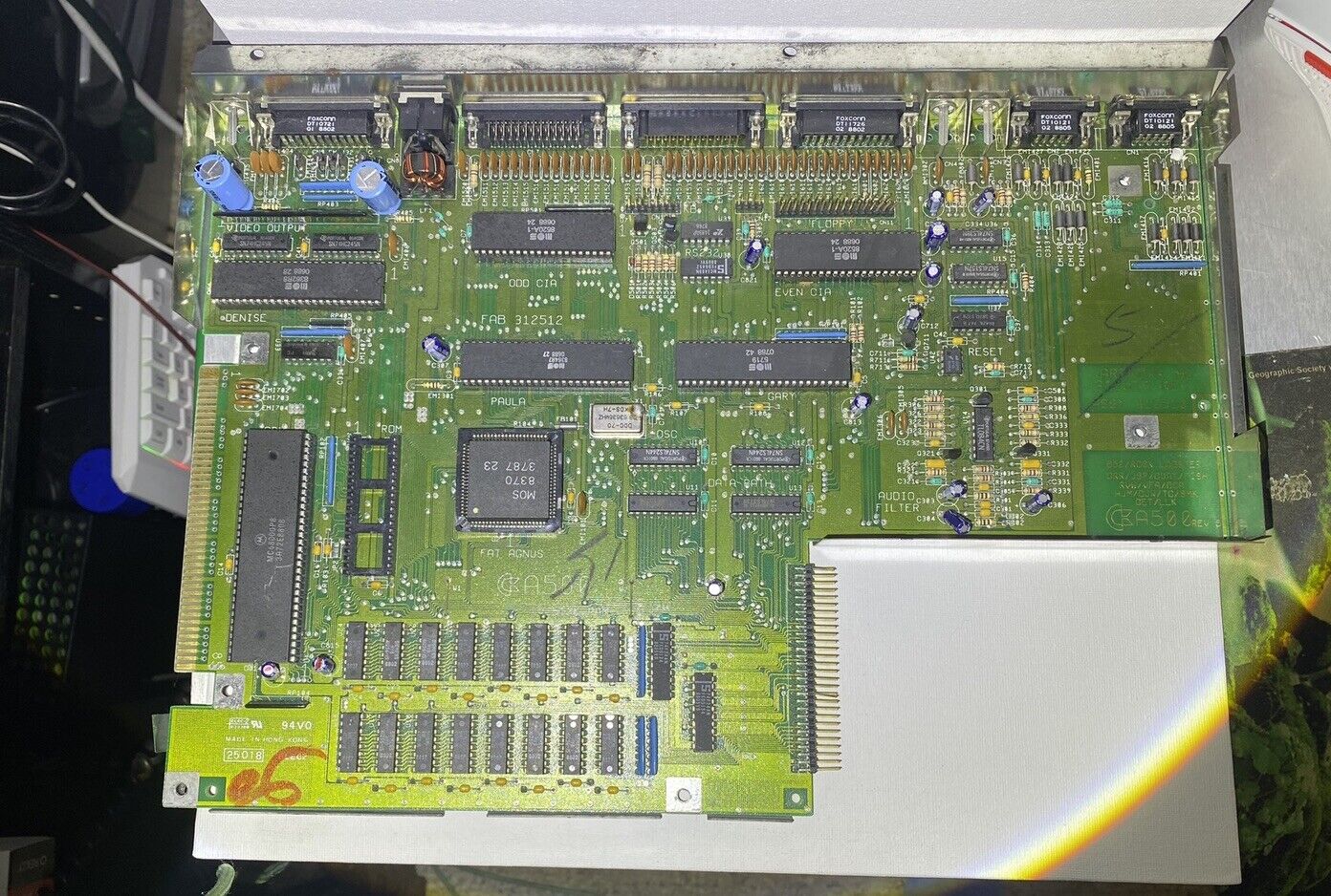 AMIGA 500 motherboard