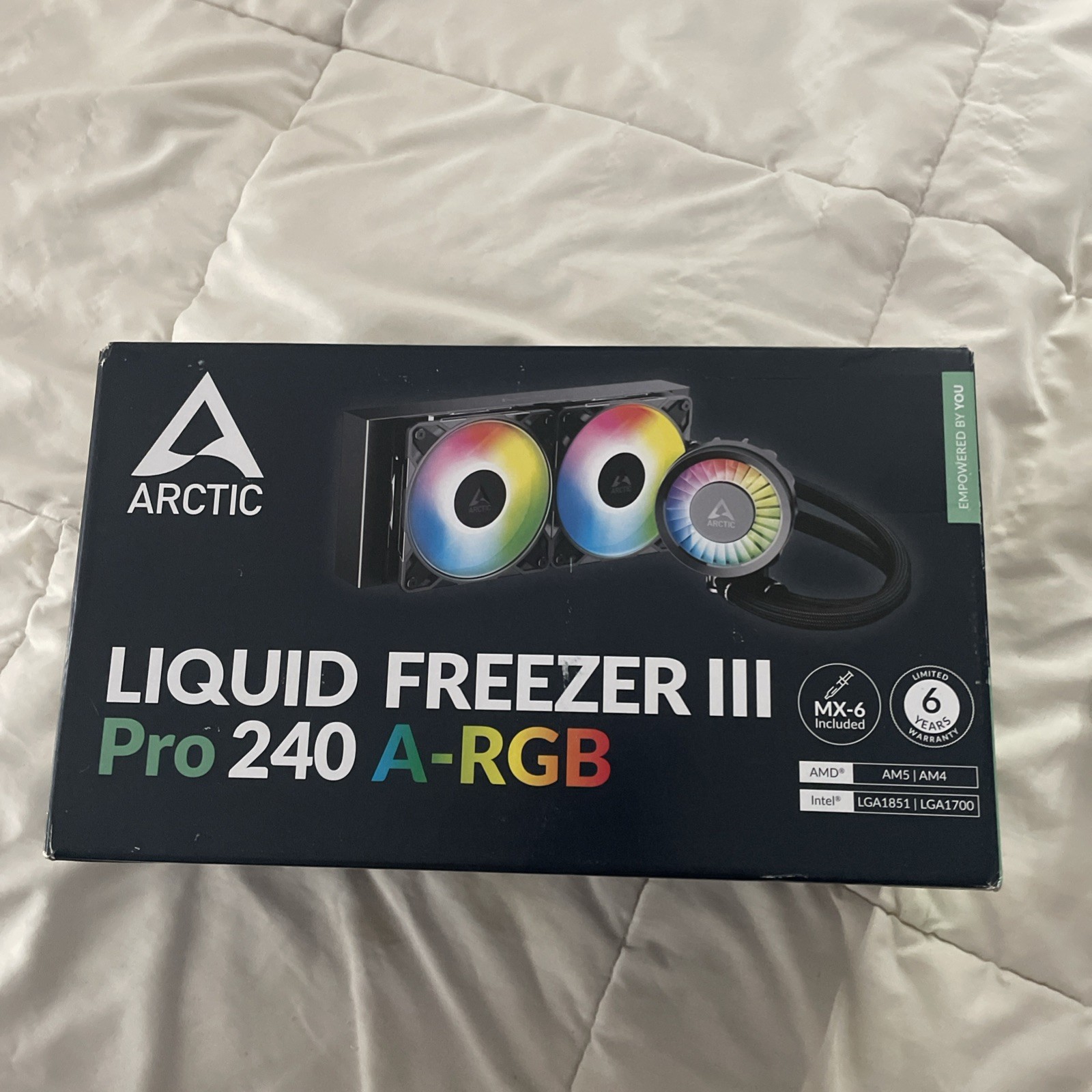 Arctic ACFRE00182A Liquid Freezer III Pro 240 B-RGB  AIO CPU Cooler, Water...