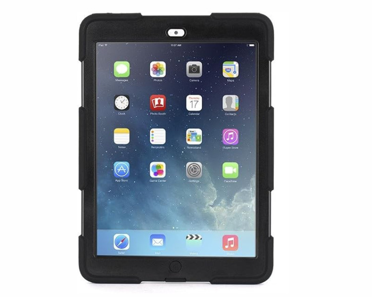 GRIFFIN SURVIVOR ALL TERAIN CASE COVER FOR APPLE IPAD AIR - BLACK (GB36307)