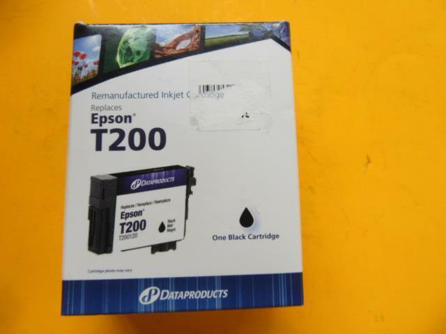 NOS DataProducts Epson T200 Remanufactured Inkjet Cartridge- Black only