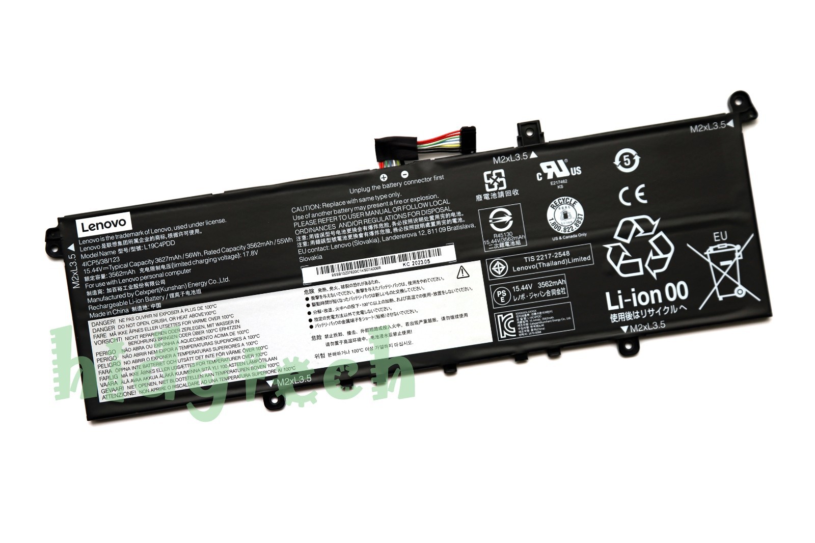Genuine L19M4PDD L19D4PDD L19C4PDD Battery for Lenovo ThinkBook 13S 14S G2 ITL