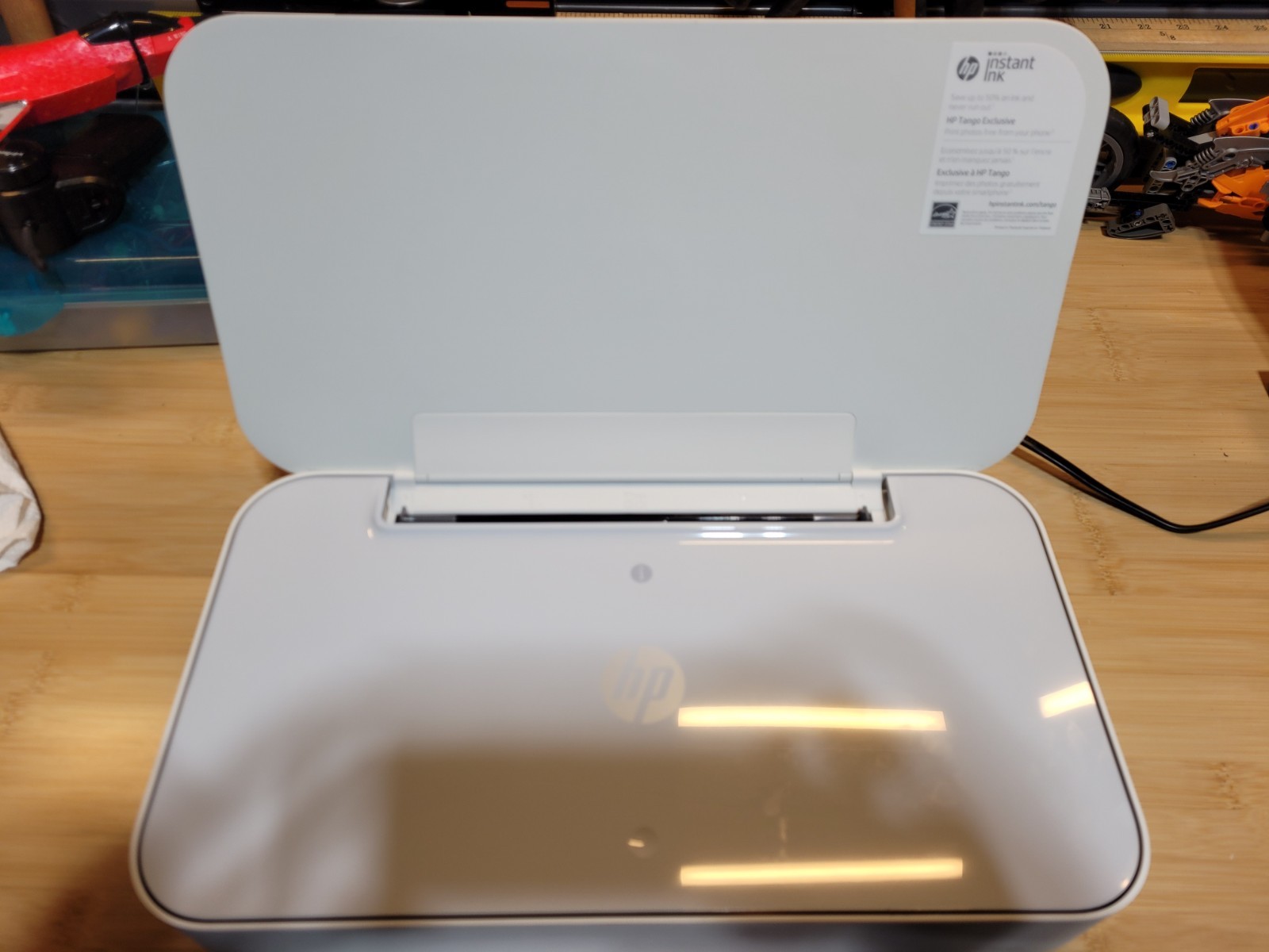 HP Tango Smart Wireless Printer Copy & Scan CLEAN, wo/ink, w/cord