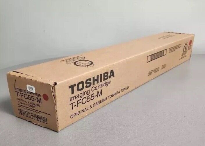 TOSHIBA T-FC55-M,  Genuine Toner Cratridge - Magenta , New OEM