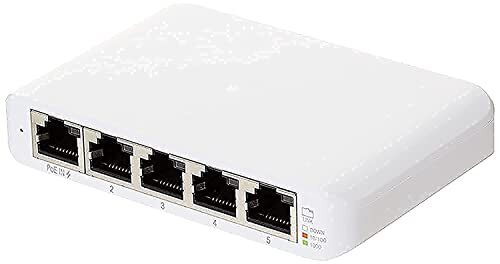 Ubiquiti UniFi USW Flex Mini Smart Managed Gigabit Switch 5 Ports 802.3af PoE