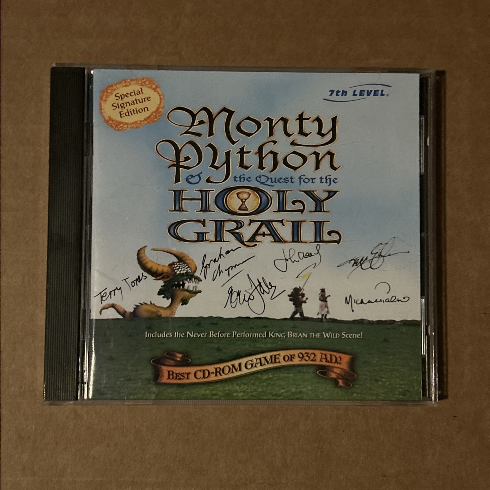 Monty Python & The Quest for the Holy Grail (PC game, 1996)  Vintage PC CIB