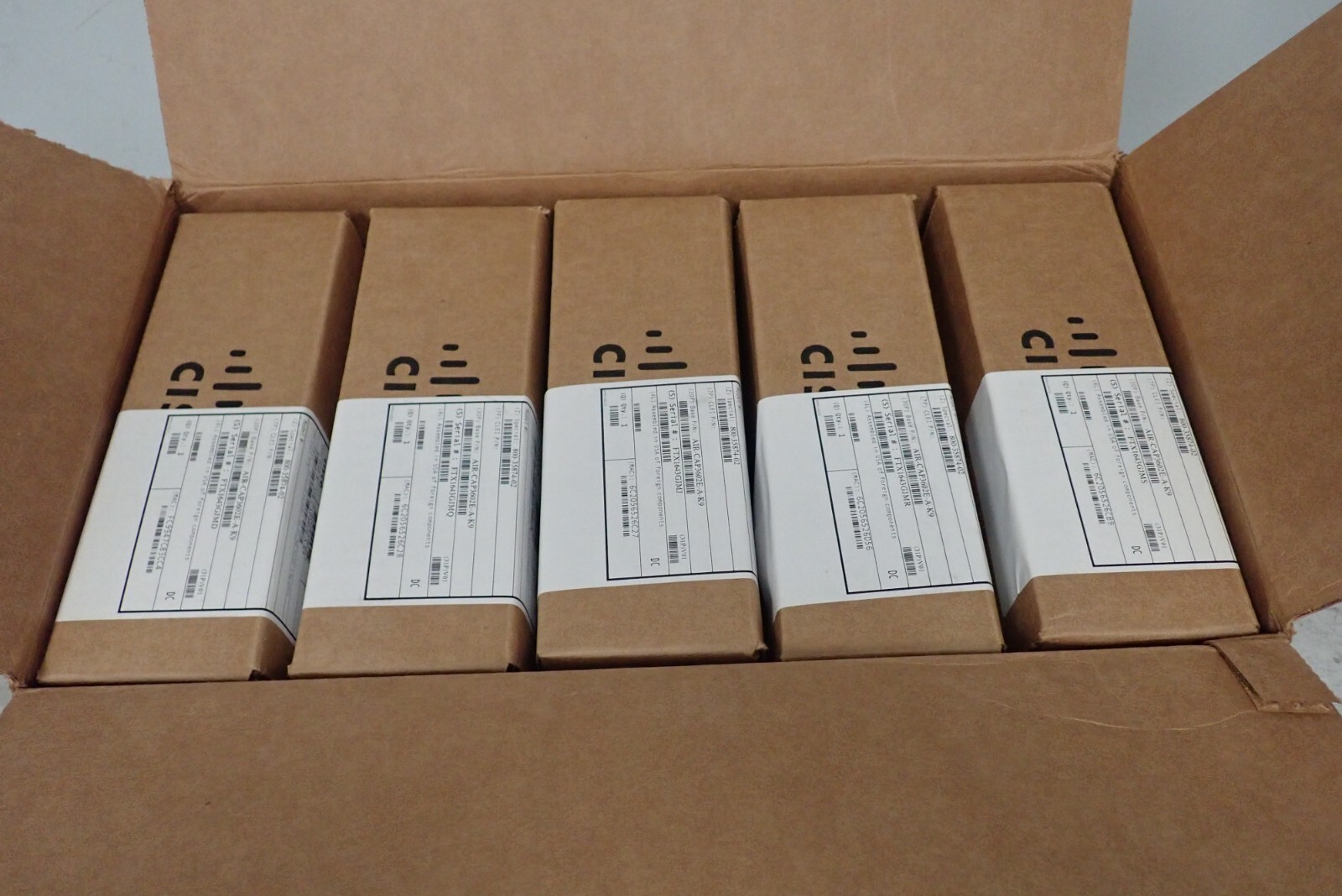 Cisco AIR-CAP3602I-A-K9 Aironet Dual Band Wireless Access Point, Case of 5 - NEW