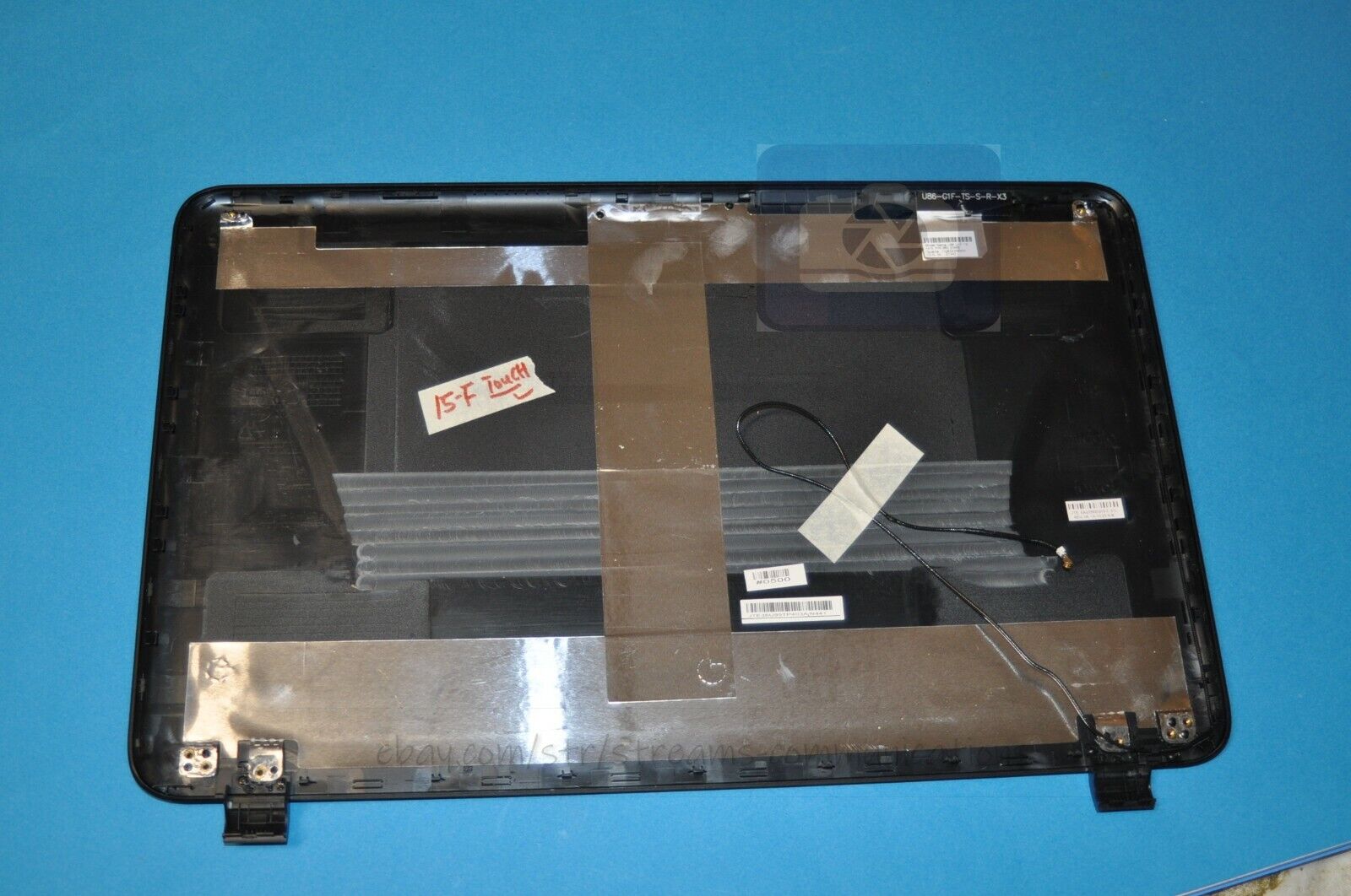 HP 15-F 15-f023wm (Touchscreen) Laptop LCD Back Cover (Rear Lid) w/ WiFi Antenna