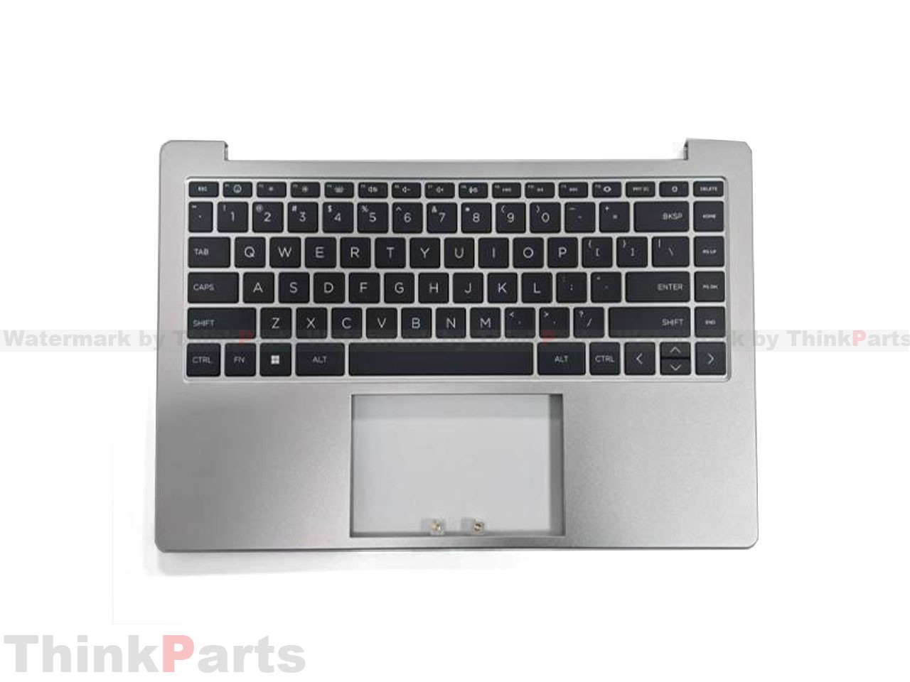 New/Orig HP 14-EM 14-EP 14.0" Palmrest Keyboard Bezel US NBL Silver N35869-001