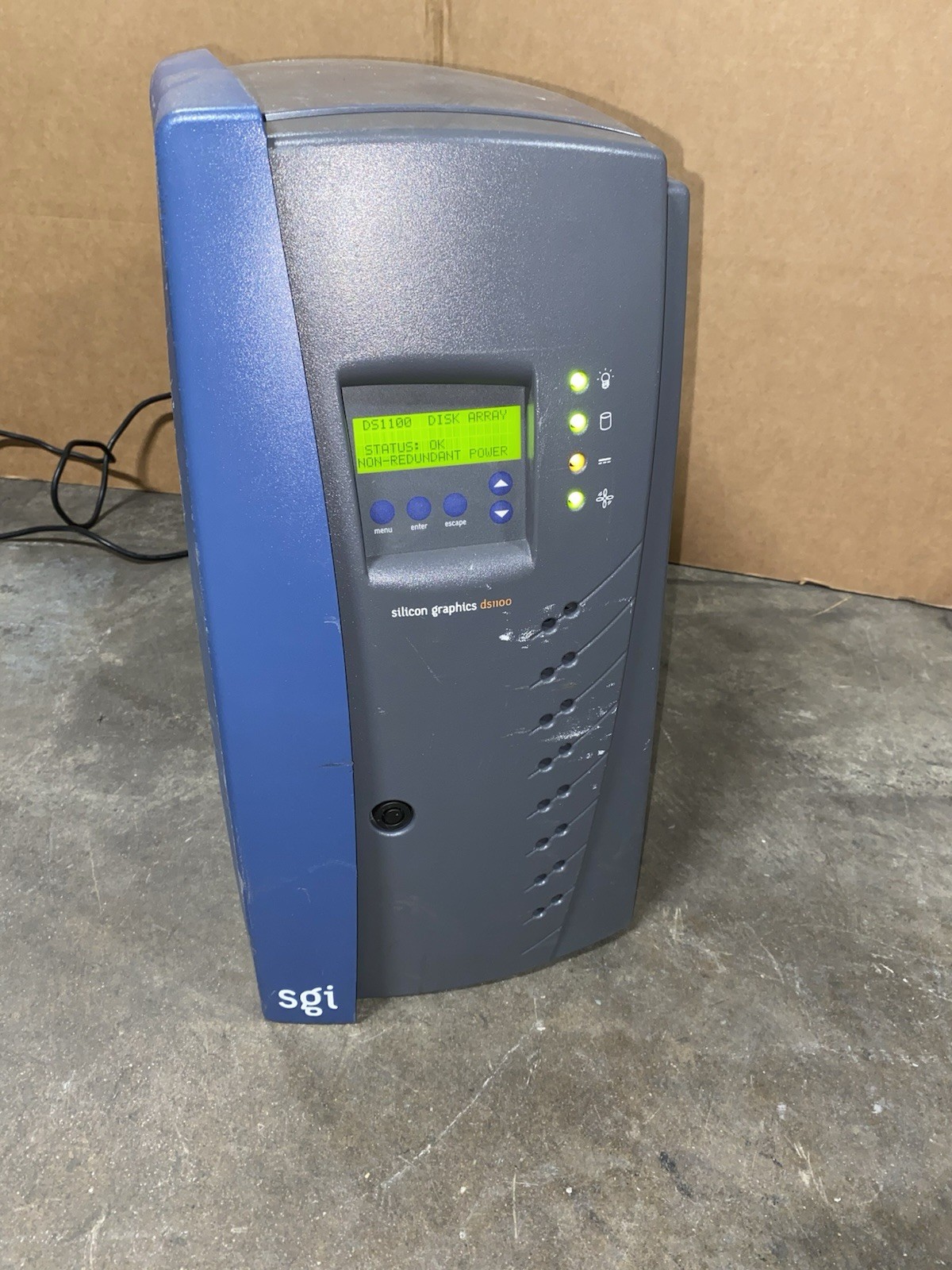 Genuine SGI DS1100 Tower Storage Array Silicon Graphics Enterprise Disk System