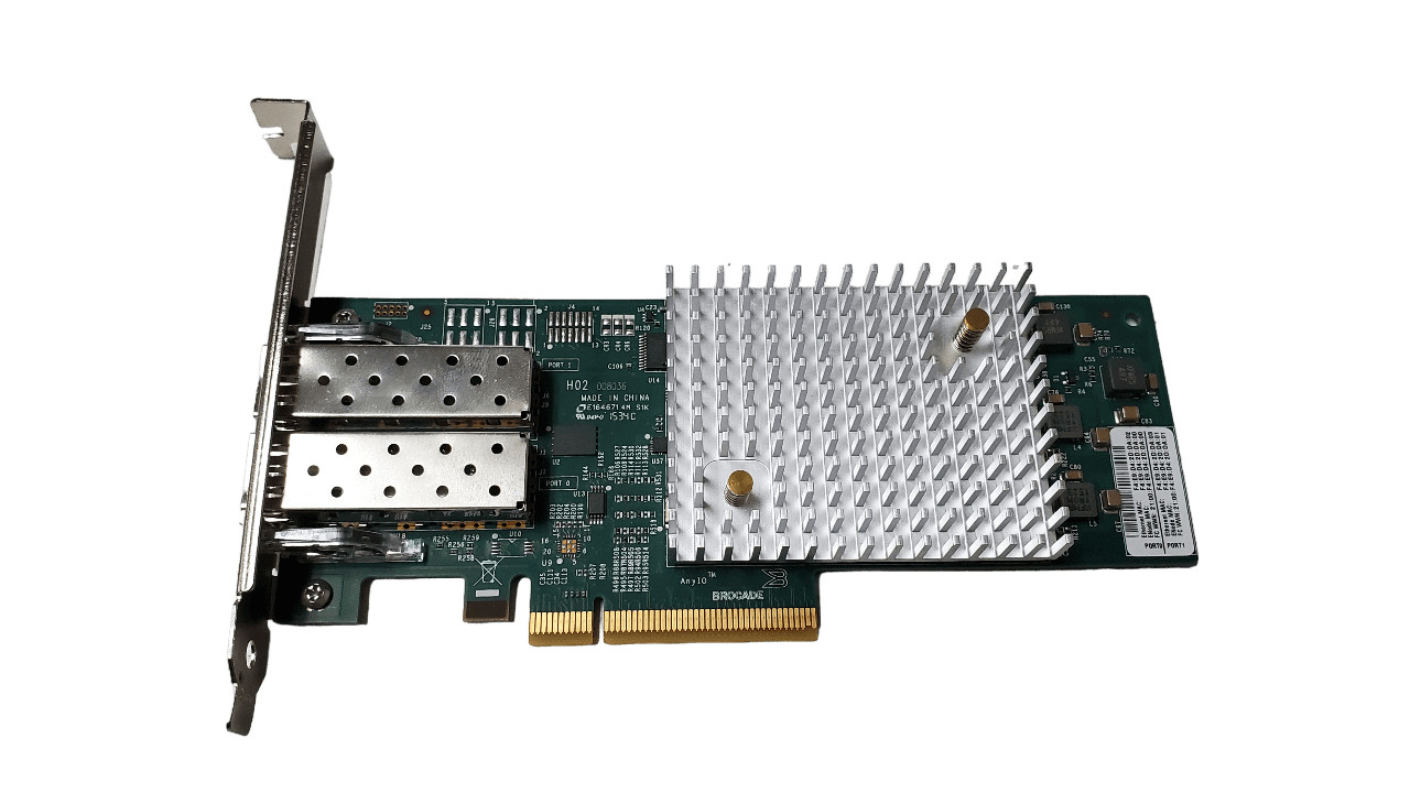 Brocade BR-1860-2F00 2 Port 16Gb Network Card BRO110401-06 Full Height No SFPs