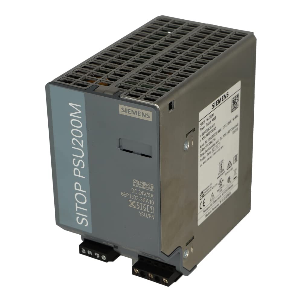 SITOP PSU200M 5 A Stabilized Power Supply Input 120/230-500 V AC Output 24 V DC