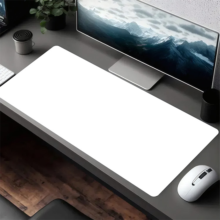 1pc Large Gaming Table Mat And Keyboard Mouse Pad, Elegant Greenery Floral Cou
