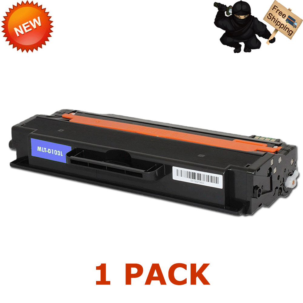 1PK MLT-D103L Black Toner For Samsung ML-2955DW ML-2955ND ML-2950ND SCX4729D