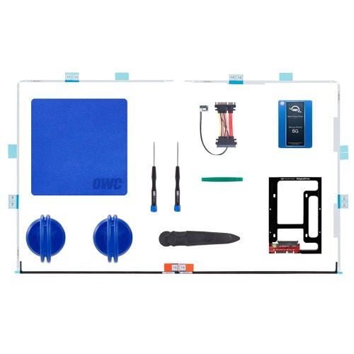 OWC SSD Upgrade Bundle, 1.0TB 6G SSD, Drive Converter 1.0TB, Noir, Or, Vert