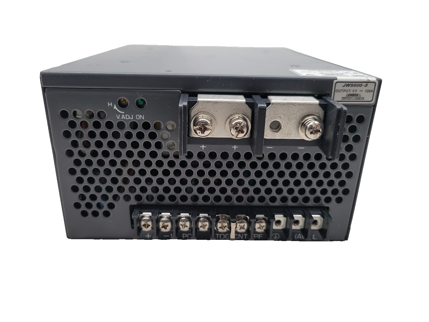 Lambda JWS600-5 600W PSU AC/DC Converter 5V 120A DC Power Supply