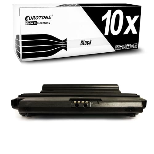 Eurotone 10 Pack Compatible Toner Cartridge for Samsung MLTD2082L Black 13D850