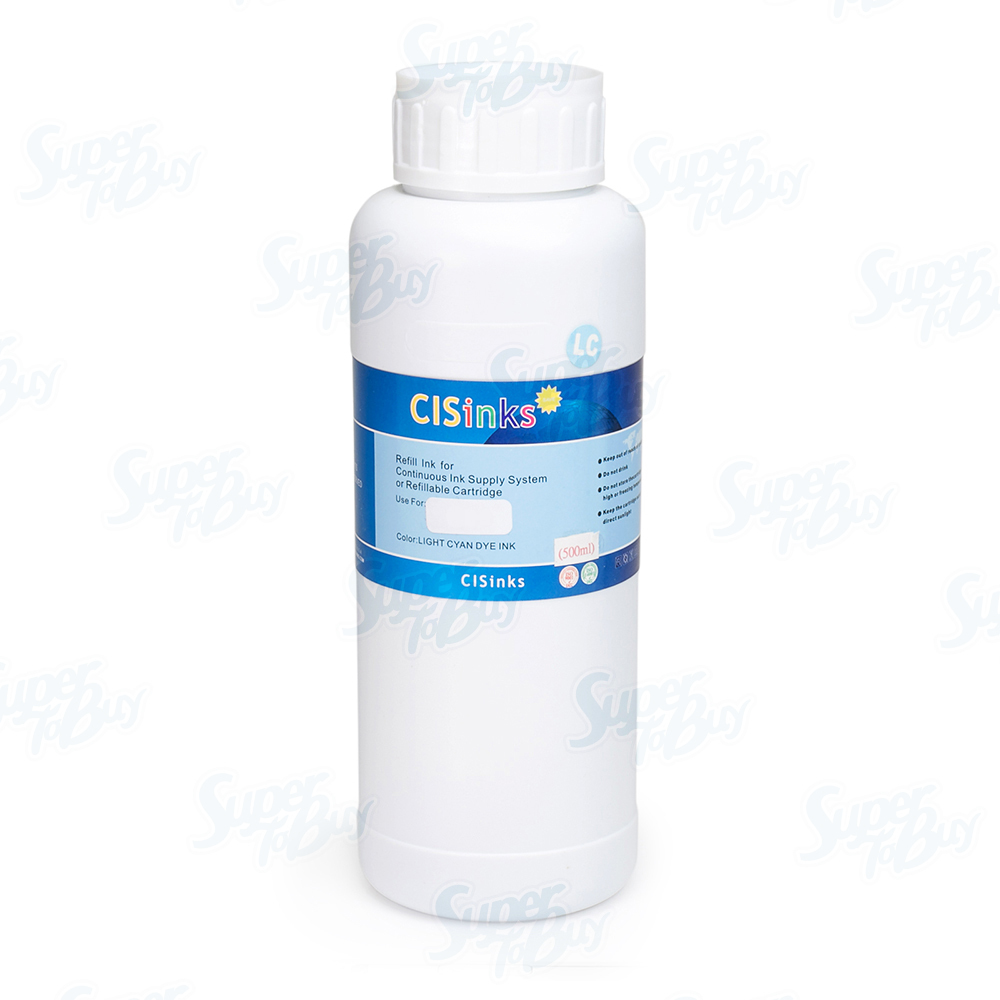 500ml Light Cyan Large INK Refill Bottle alternative for R280 R285 CIS