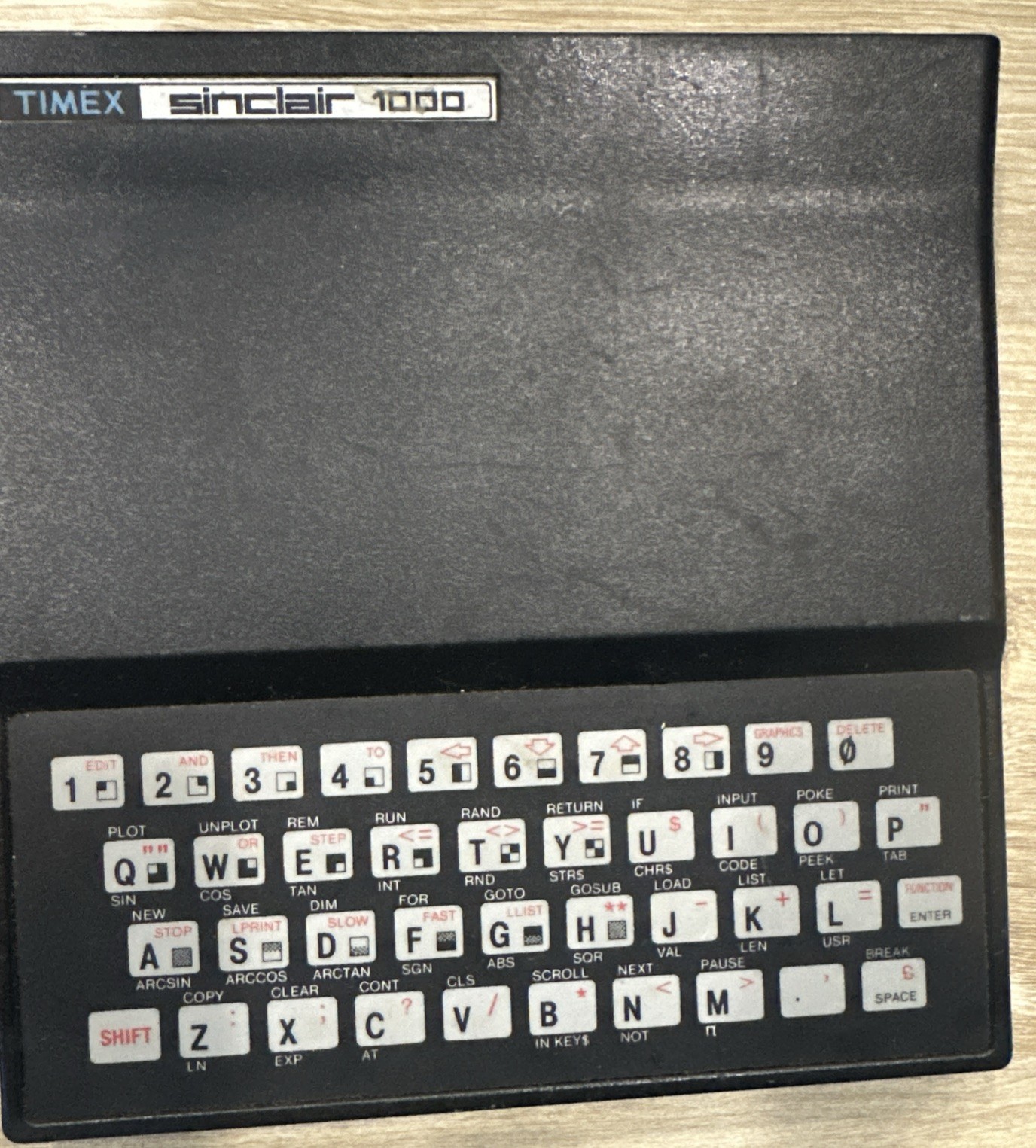 Vintage 1982 Timex Sinclair 1000 Personal Computer Only (Untested For Parts)