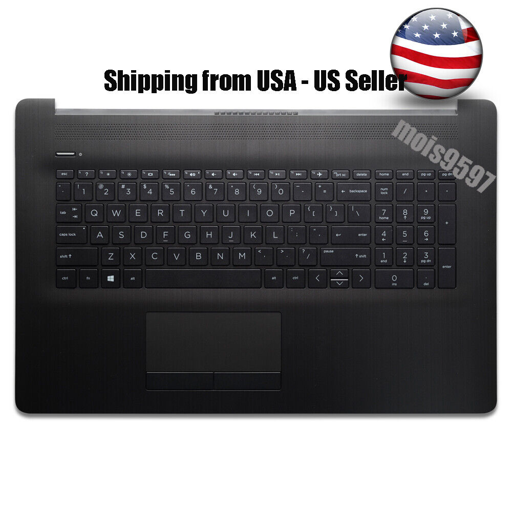 For HP 17-BY 17T-by000 Chassis Palmrest Keyboard/Backlit/Touchpad L22749-001 USA