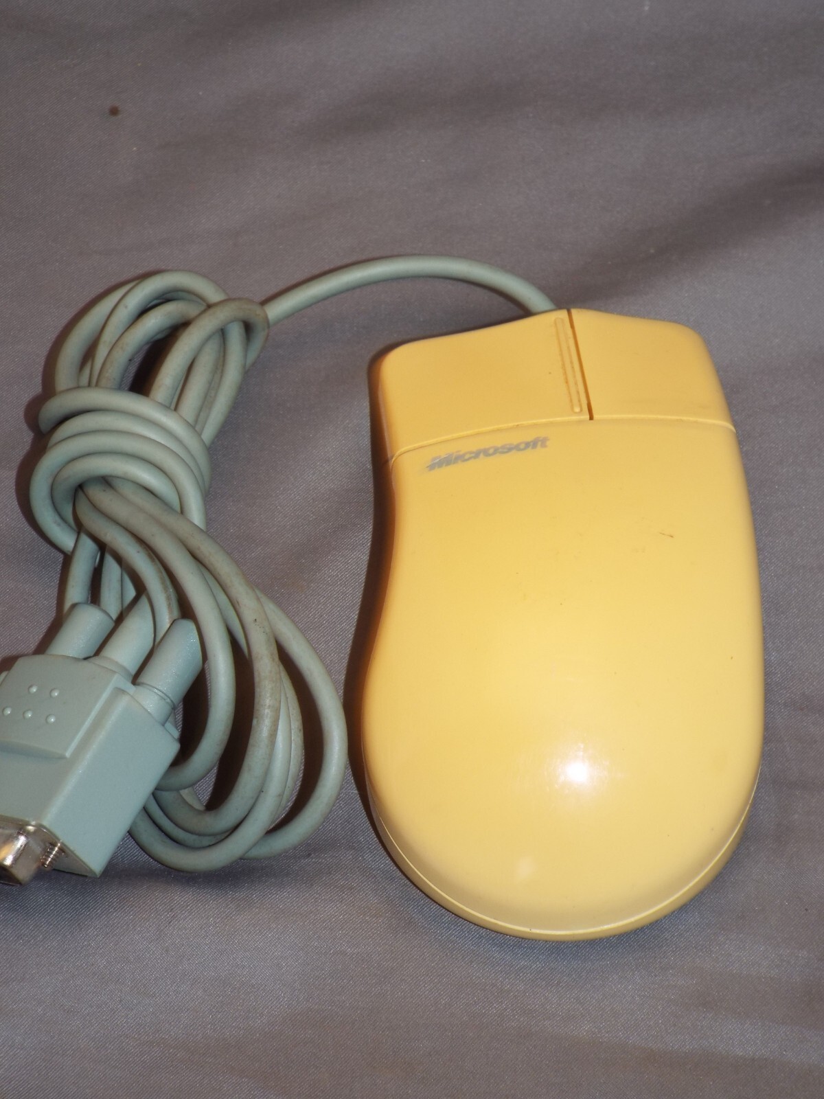 Vintage Microsoft Serial Mouse 37964 C3KMS1