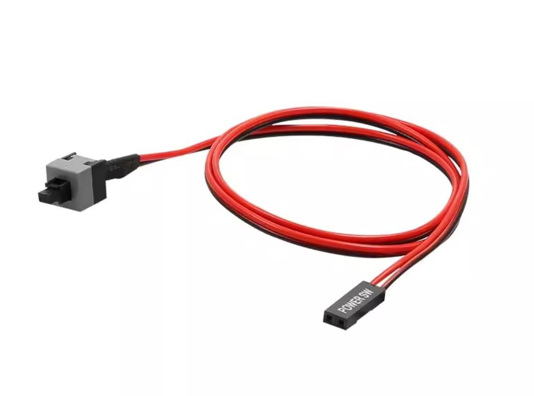 2PC Computer PC POWER SW Power cable Reset  Power cable and button switch for PC