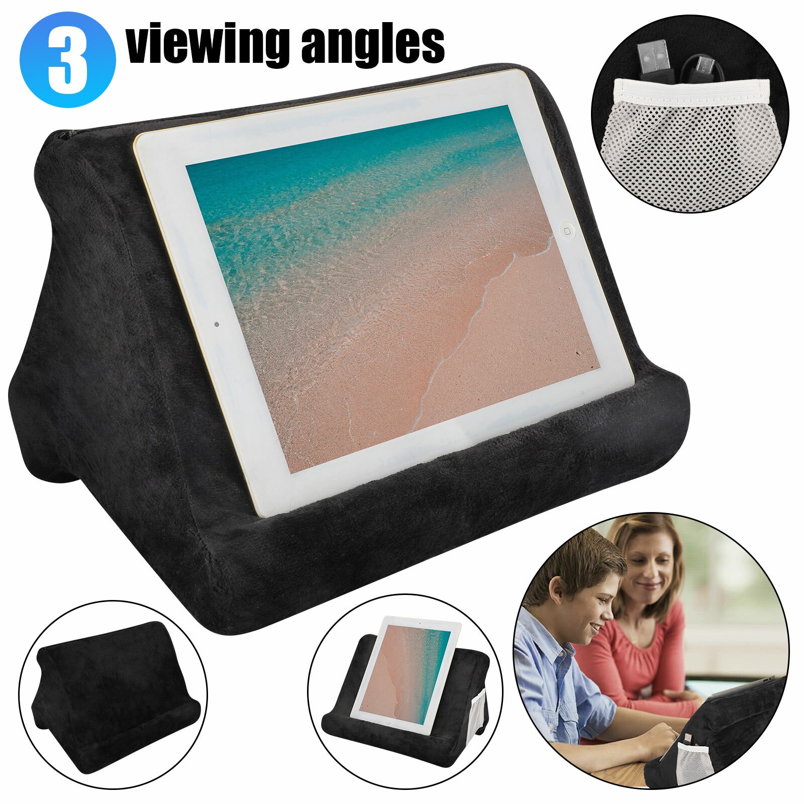2023 IPad Laptop Holder Tablet Lap Stand Soft Pillow Phone Cushion