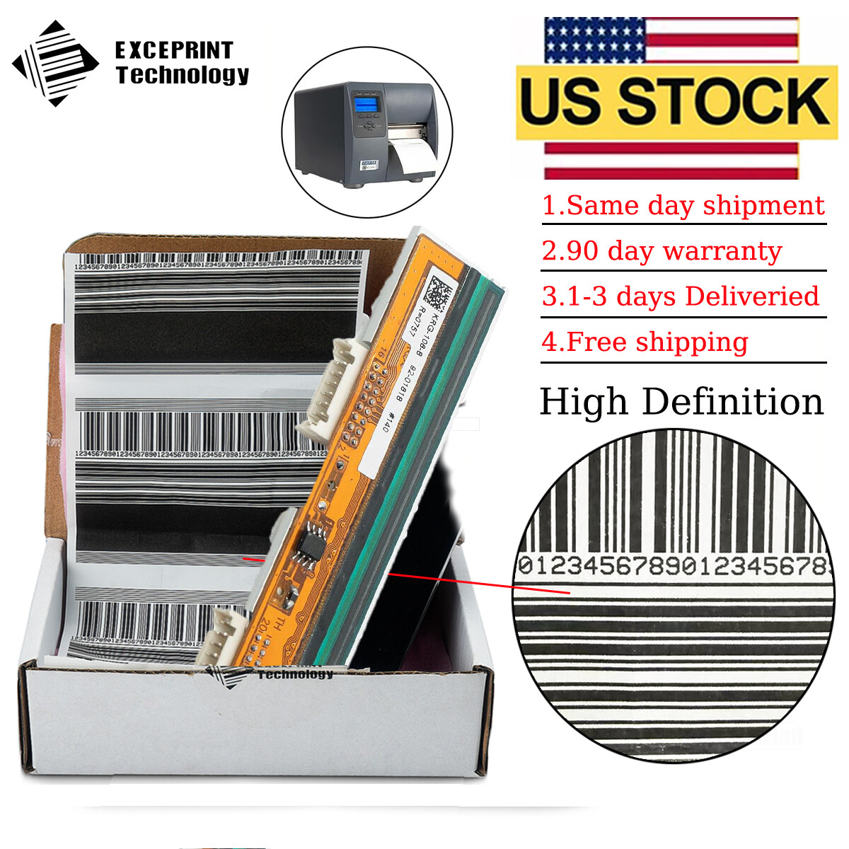 ✅ Printhead for Datamax M4206 M4210 M4208 Mark II 203dpi PHD20-2260-01 US STOCK✅
