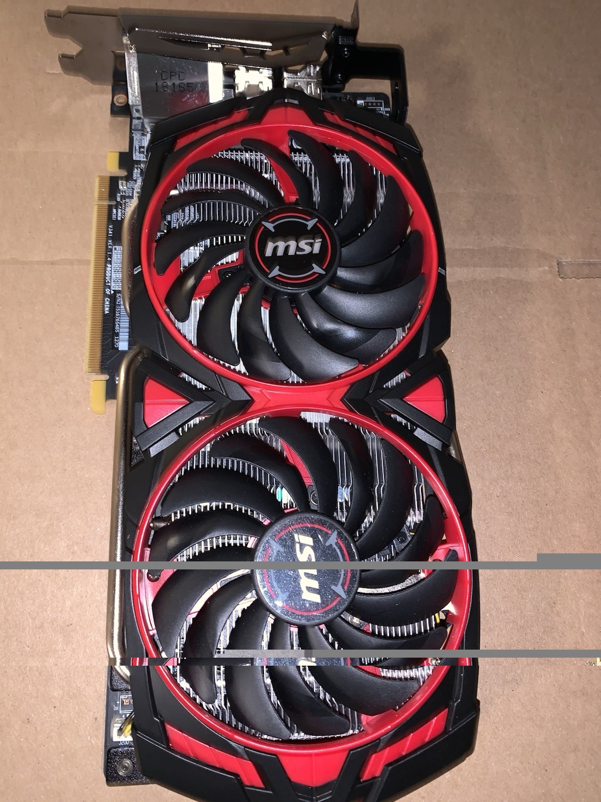 MSI Radeon RX 570 8GB GDDR5 - Used