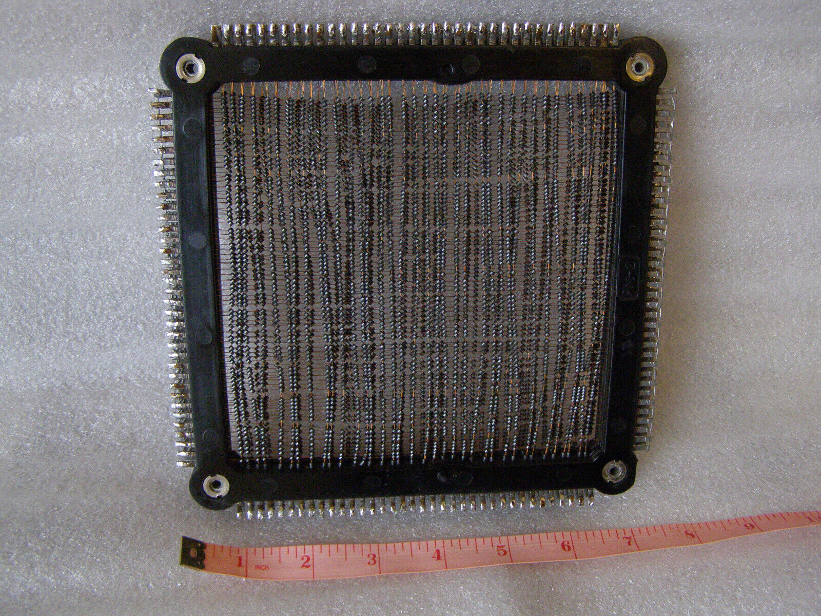 USSR Soviet Magnetic Ferrite Core Memory Double Plate 1260 bit 2D 1978 SKU: 25