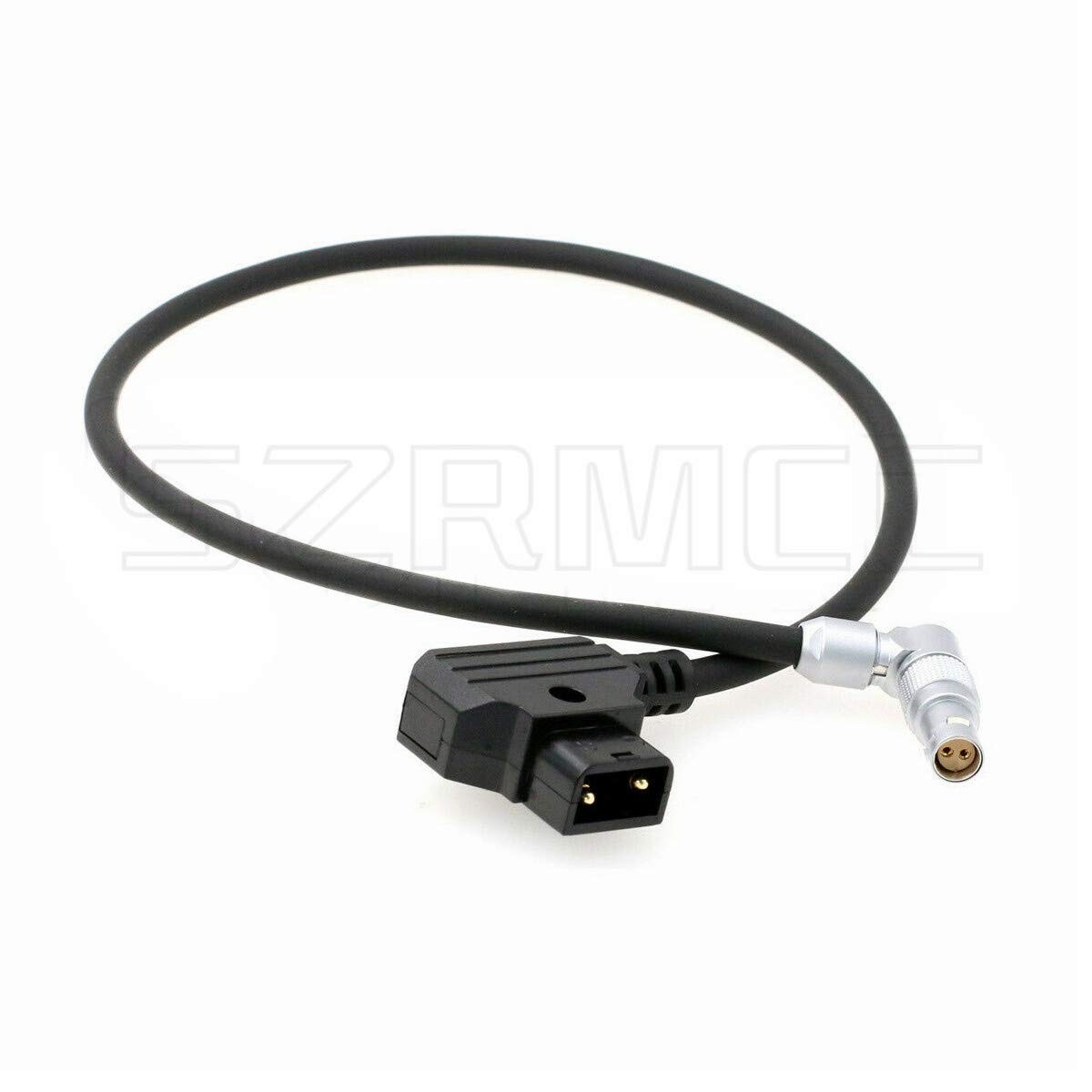 Right Angle 30cm 2 Pin Female Rotatable To DTap Power Cable Fits RED Komodo