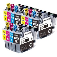 12P Printer Ink Tank Set fits Brother LC401 MFC-J1010DW MFC-J1012DW MFC-J1170DW picture