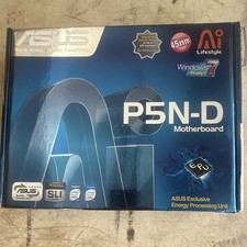ASUS P5N-D ATX LGA 775 Intel DDR2 Motherboard Multi-GPU FOR PARTS picture