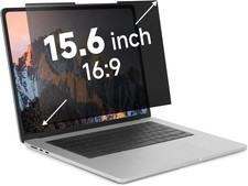 15.6 Inch Nano-Suction Privacy Screen for Laptops, Removable Anti-Glare Protecto picture