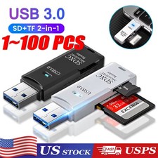 USB3.0 SD Card Reader for PC Micro SD Card to USB Adapter for Camera MemoryC lot picture