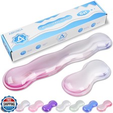 ABRONDA Gel Wrist Rest for Keyboard and Mouse, Wrist Rest for Keyboard, Mouse picture