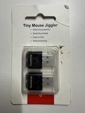 2Pcs Vaydeer Tiny Mouse Jiggler, USB Mouse Mover Undetectable, Shaker w/ On Off picture