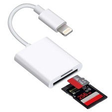 Lightning to SD TF Card Camera Reader Digital Camera SD Card Reader for Selec... picture